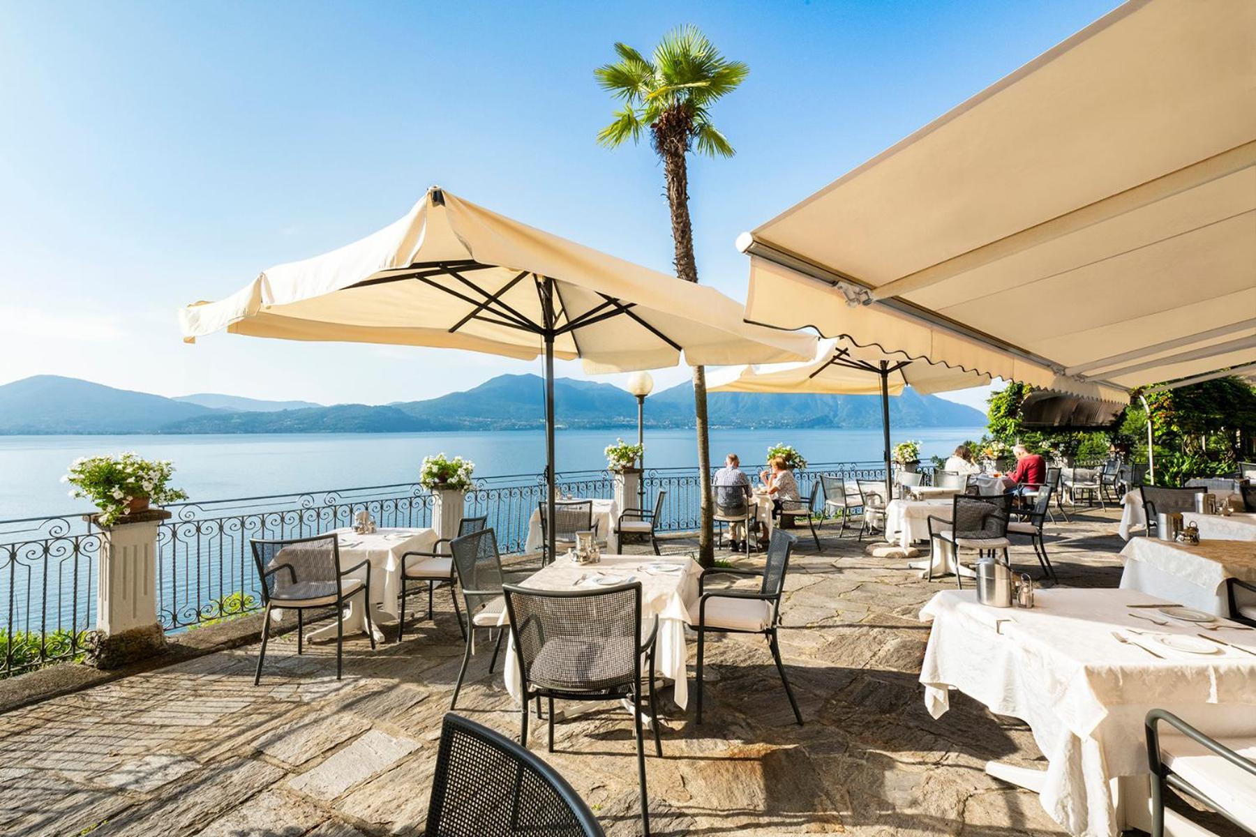 Hotel La Rondinella Cannero Riviera Exterior foto